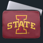 Iowa State University | Iowa State Arched Logo Laptop Sleeve<br><div class="desc">Check out these new Iowa State University designs! Show off your ISU Cyclone pride with these new Iowa State products. These make perfect gifts for the Cyclone student, alumni, family, friend or fan in your life. All of these Zazzle products are customizable with your name, class year, or club. Go...</div>