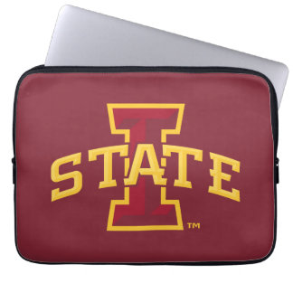 Iowa State University | Iowa State Arched Logo Laptop Sleeve