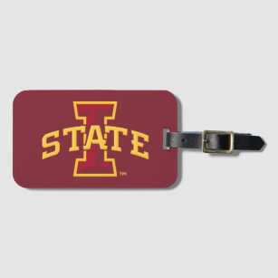 Iowa State University   Iowa State Arched Logo Luggage Tag