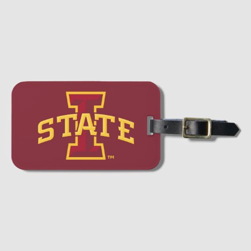 Iowa State University  Iowa State Arched Logo Luggage Tag