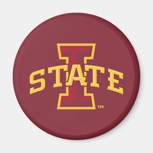 Iowa State University | Iowa State Arched Logo Magnet (Front)