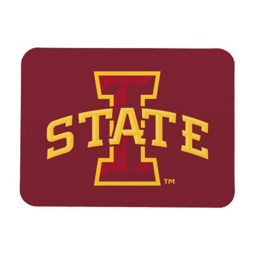 Iowa State University  Iowa State Arched Logo Magnet