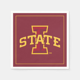 Iowa State University Iowa State Arched Logo Napkins