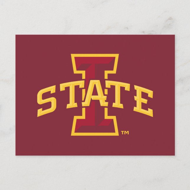 Iowa State University | Iowa State Arched Logo Postcard (Front)