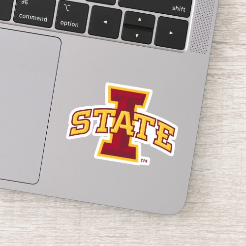 Iowa State University  Iowa State Arched Logo Sticker