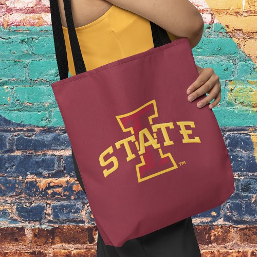 Iowa State University  Iowa State Arched Logo Tote Bag