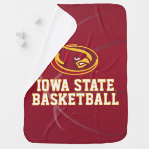 Iowa State University   Iowa State Basketball Baby Blanket
