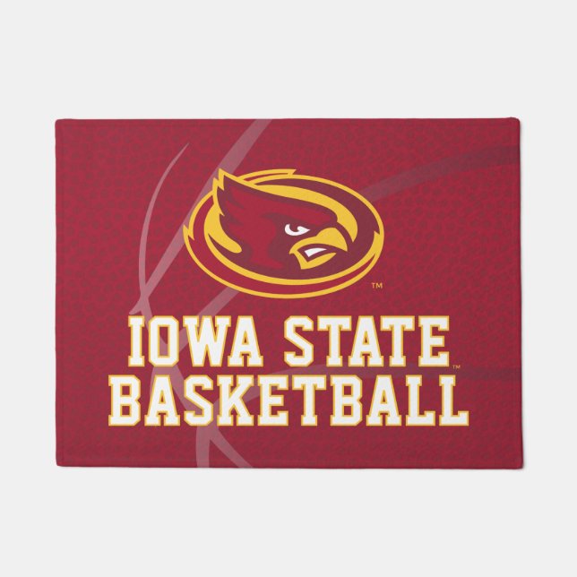 Iowa State University | Iowa State Basketball Doormat (Front)