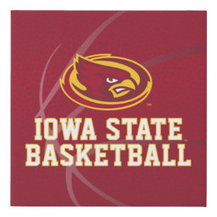 Iowa State University   Iowa State Basketball Faux Canvas Print