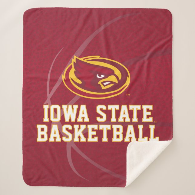 Iowa State University | Iowa State Basketball Sherpa Blanket (Front)