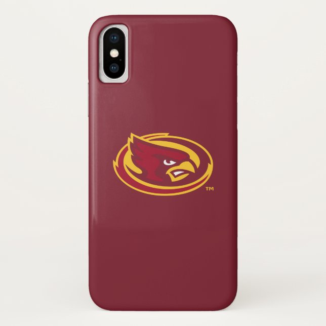 Iowa State University | Iowa State Cardinal Logo Case-Mate iPhone Case (Back)