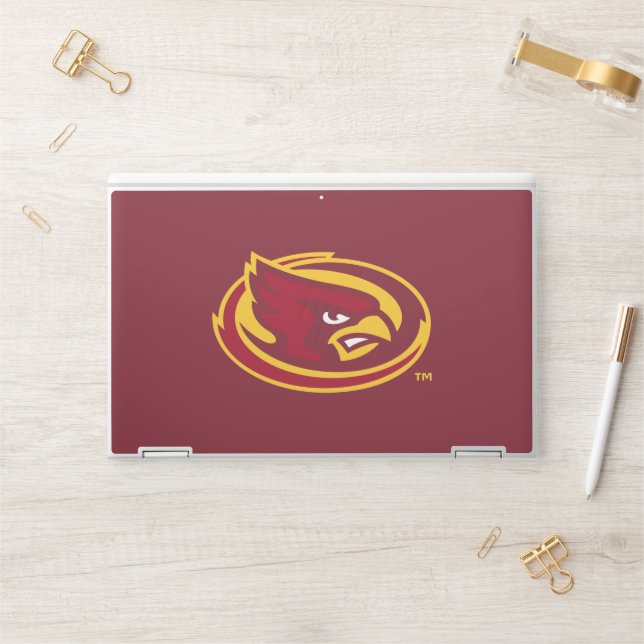 Iowa State University | Iowa State Cardinal Logo HP Laptop Skin (Desk)