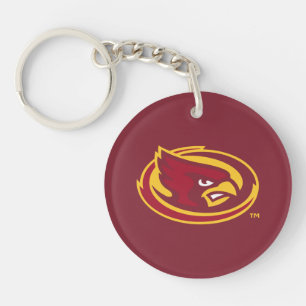 Iowa State University Iowa State Cardinal Logo Keychain