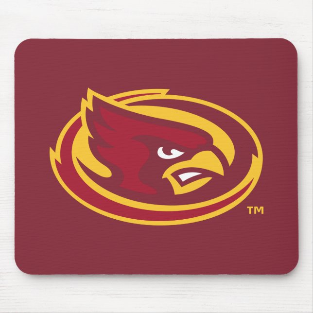 Iowa State University | Iowa State Cardinal Logo Mouse Pad (Front)