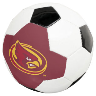 Iowa State University Iowa State Cardinal Logo Soccer Ball