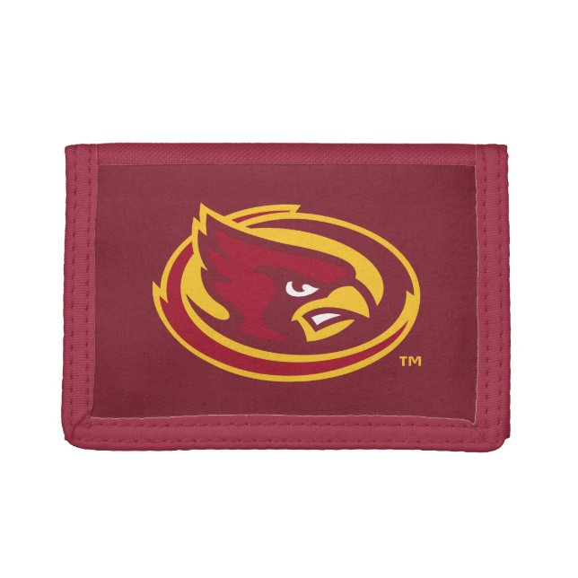 Iowa State University | Iowa State Cardinal Logo Trifold Wallet (Front)