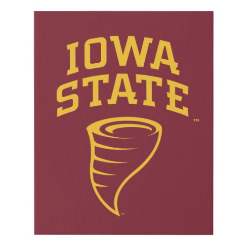 Iowa State University  Iowa State Cyclones Faux Canvas Print