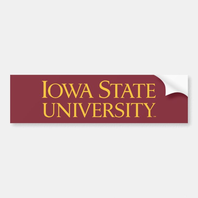 Iowa State University | Iowa State University Bumper Sticker (Front)