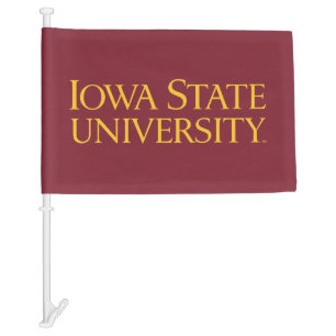 Iowa State University   Iowa State University Car Flag