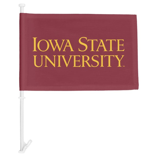 Iowa State University | Iowa State University Car Flag (Front)