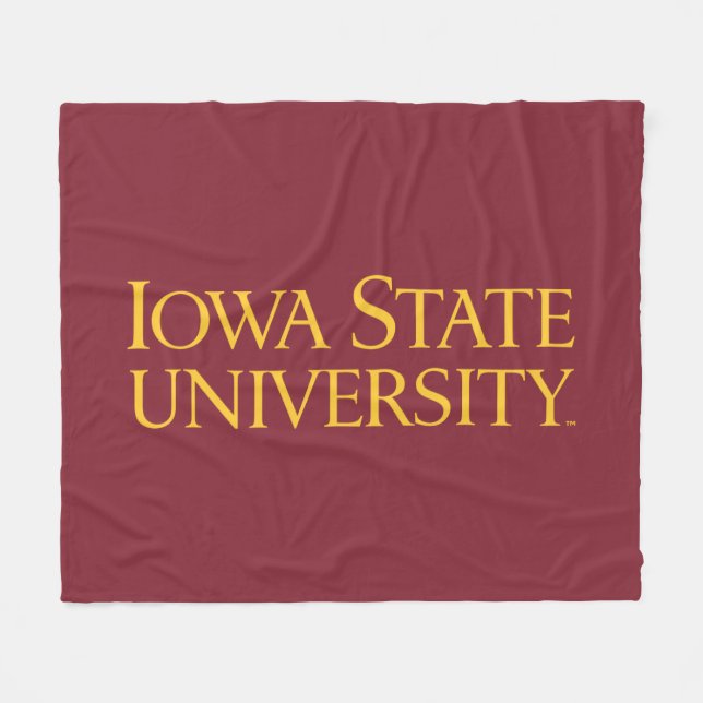 Iowa State University | Iowa State University Fleece Blanket (Front (Horizontal))
