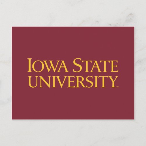 Iowa State University  Iowa State University Postcard