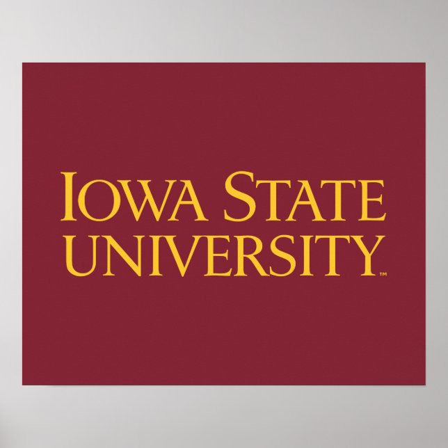 Iowa State University | Iowa State University Poster (Front)