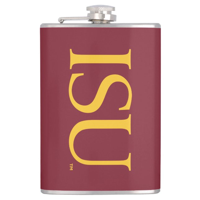 Iowa State University | ISU Logo Flask (Front)