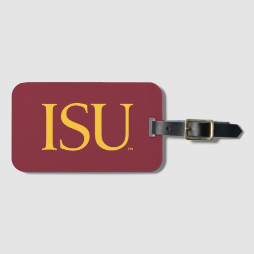 Iowa State University  ISU Logo Luggage Tag