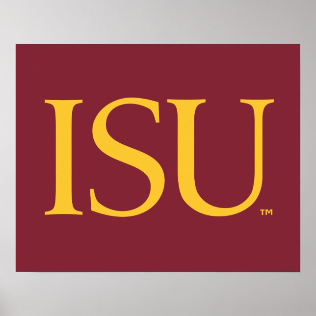 Iowa State University | ISU Logo Poster (Front)