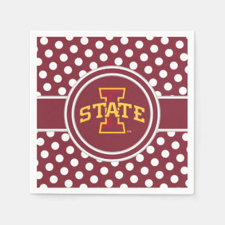 Iowa State University | ISU Polka Dot Pattern Napkins