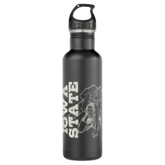 Iowa State Wrestler Wrestling Stainless Steel Water Bottle