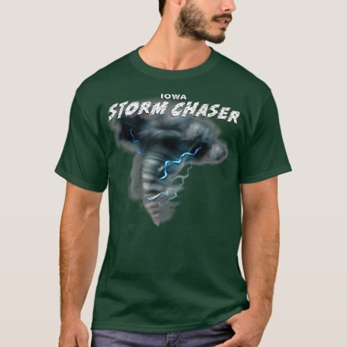 Iowa Storm Chaser Severe Weather  Tornado T_Shirt