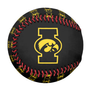 Iowa Tigerhawk Logotype Baseball