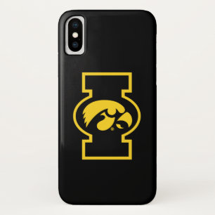 Iowa Tigerhawk Logotype iPhone X Case