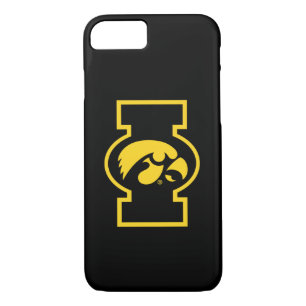 Iowa Tigerhawk Logotype iPhone 8/7 Case