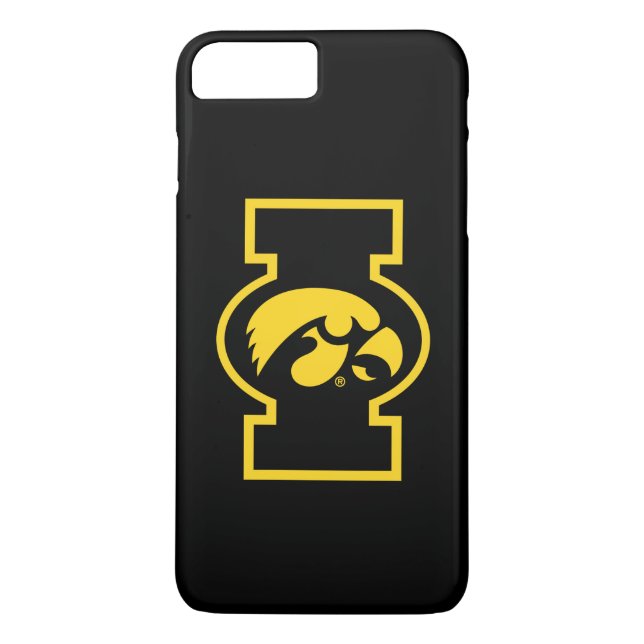 Iowa Tigerhawk | Logotype Case-Mate iPhone Case (Back)