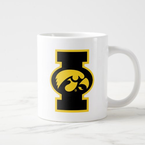 Iowa Tigerhawk  Logotype Giant Coffee Mug