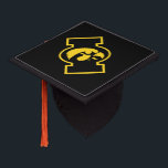 Iowa Tigerhawk | Logotype Graduation Cap Topper<br><div class="desc">Check out these official UI products. All of these products are customizable so you can add your class year,  name,  or sport. Personalize your Iowa University merchandise on Zazzle.com!  You can find something here to show off your Hawkeye pride every day!</div>