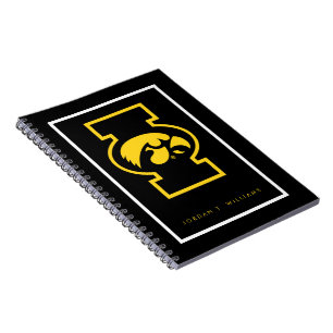 Iowa Tigerhawk Logotype Notebook