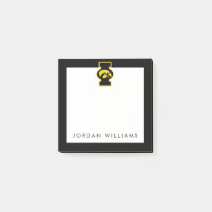 Iowa Tigerhawk Logotype Post-it Notes