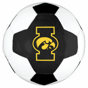 Iowa Tigerhawk   Logotype Soccer Ball