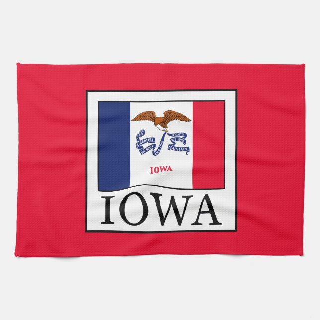 Iowa Towel (Horizontal)