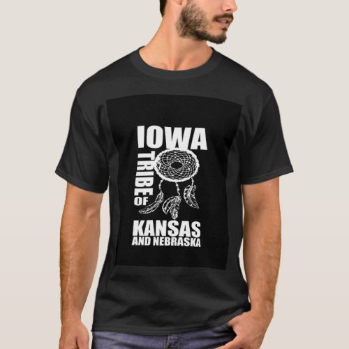 Iowa Tribe of Kansas and Nebraska Graphic T_Shirt T_Shirt
