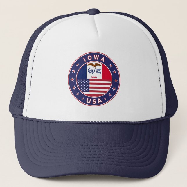 Iowa Trucker Hat (Front)