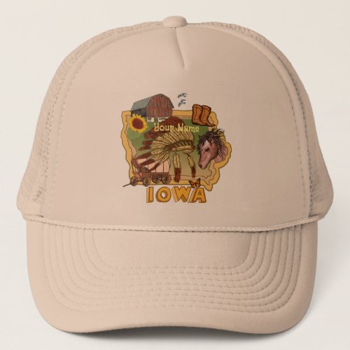 Iowa Trucker Hat
