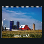 Iowa-USA Calendar<br><div class="desc">A Calendar with 12 different pictures of Iowa-USA</div>