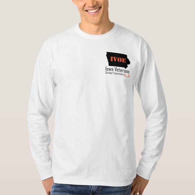 Iowa Veterans Outdoor Experience Men's Long Sleeve T-Shirt (Front)