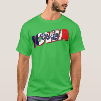 Iowa vintage style retro souvenir 2 T-Shirt