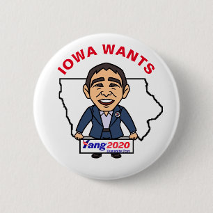 Iowa wants Andrew Yang 2020 Button
